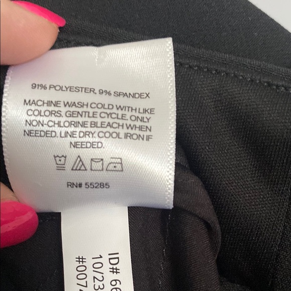 Express Editor Skinny Black Tapered Trousers with Modern Fit - Picture 7 of 9